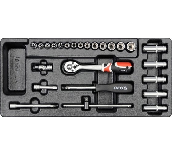 Изображение товара Ложемент YATO для выдв. ящика/торц. гол. 25пр YT-5541 39655541 092 1