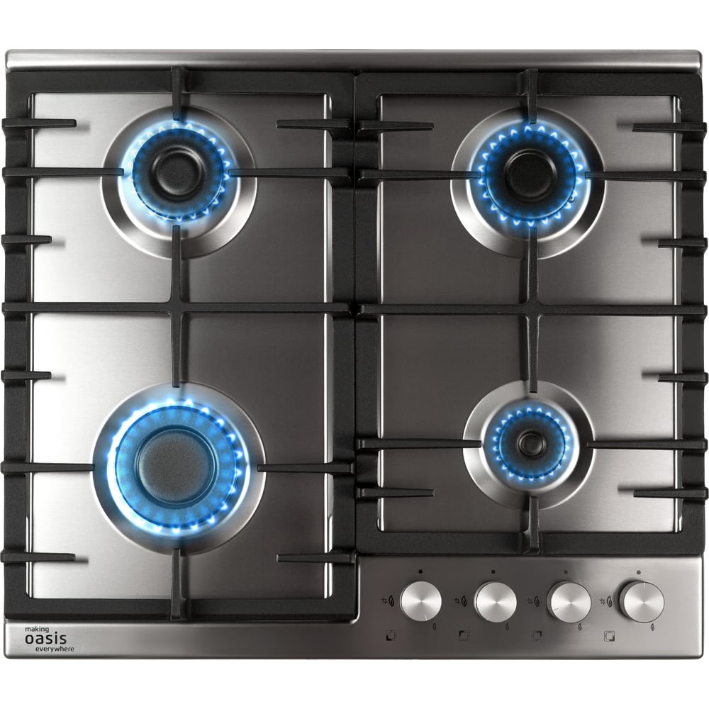Изображение товара Газовая варочная панель OASIS P-MNRP с электроподжигом и газ-контролем