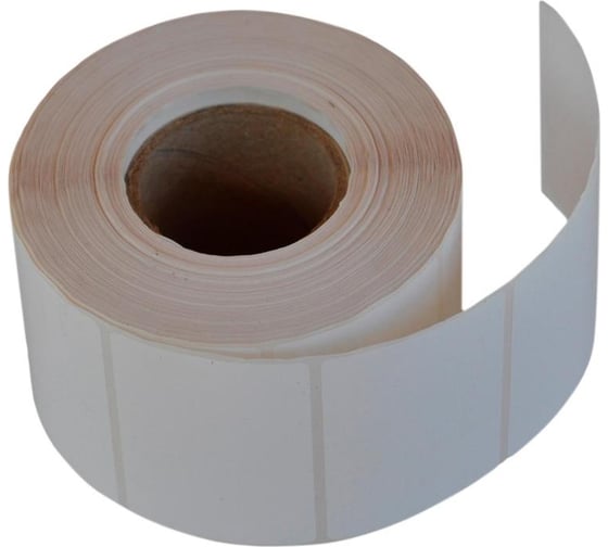 Изображение товара Термотрансферные этикетки ООО Комус пп 43x25 мм, втулка 40, 1000 шт. в рулоне 490237