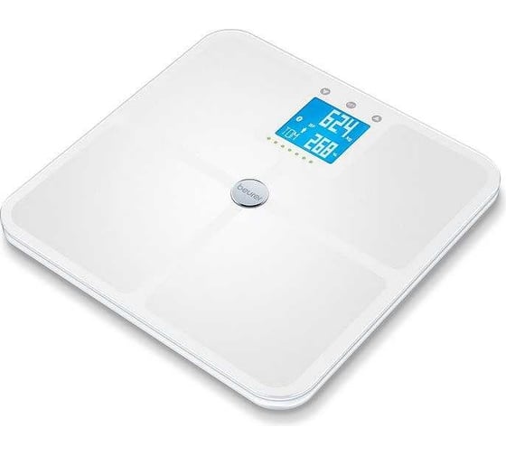 Изображение товара Электронные напольные весы BEURER BF950 максимально 180 кг, белый 1108104