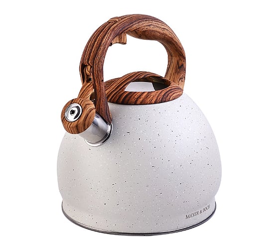 Изображение товара Чайник MAYER&BOCH 3 л, со свистком, нержавеющая сталь MB (х12) 30966