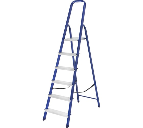 Изображение товара Стремянка ТУНДРА металлическая комбинированная, 6 ступеней, 1240 мм 4590968