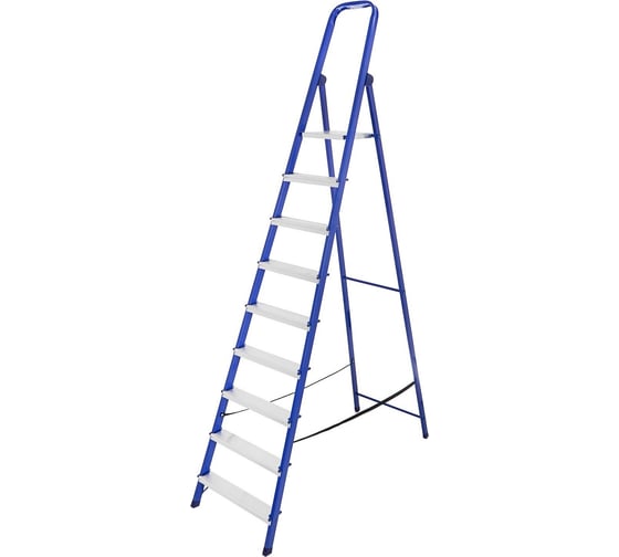 Изображение товара Стремянка ТУНДРА металлическая комбинированная, 9 ступеней, 1880 мм 4590971