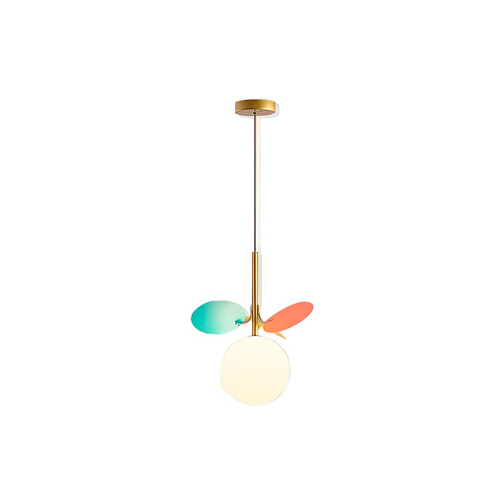 Изображение товара Подвесной светильник Балтийский светлячок с цветными лепестками WL-20001TS