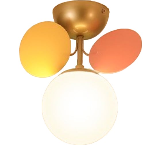 Изображение товара Потолочный светильник Балтийский светлячок с цветными лепестками WL-10001TS
