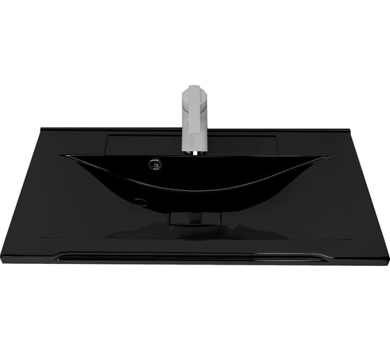 Изображение товара Раковина Stella Polar Корвет 65 черный металлик SP-00000903