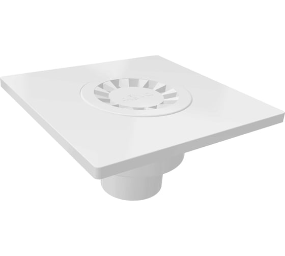 Изображение товара Сантехнический трап Nova пластмассовый 15x15, нижний, ø50 5030