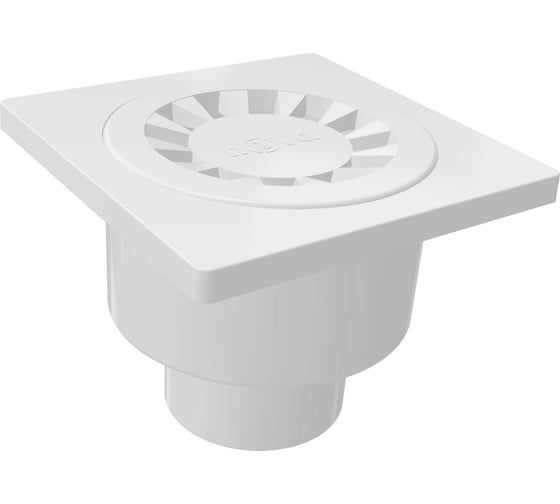 Изображение товара Сантехнический трап Nova пластмассовый 10x10, нижний, ø50 5060