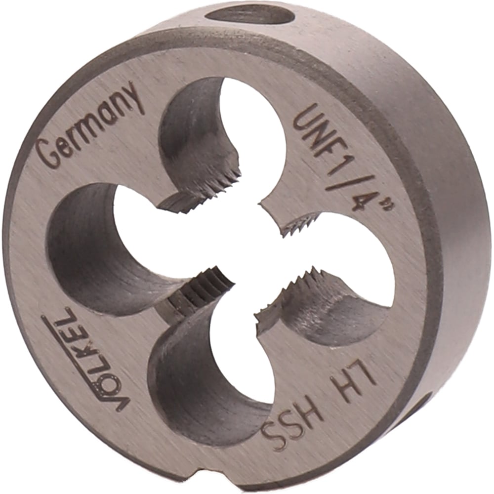 Изображение товара Плашка VOELKEL левая UNF 1/4 - 28 HSS V24214 для точных резьбовых соединений
