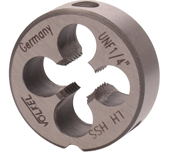 Изображение товара Плашка VOELKEL левая UNF 1/4 -28 HSS 20x7мм V24214