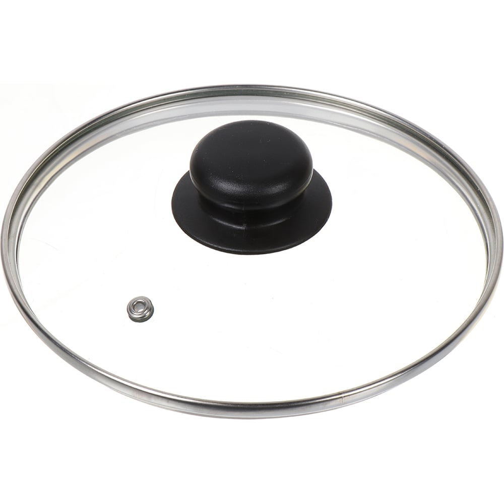 Изображение товара Крышка для посуды DANIKS стекло 18 см металлический обод бакелит