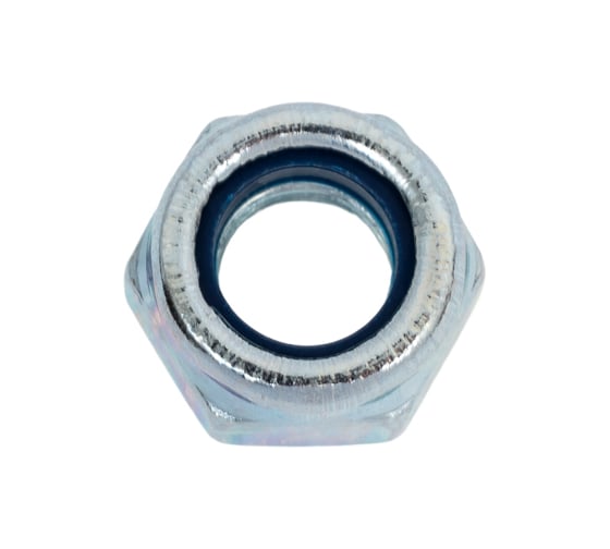Изображение товара Гайка МЕТАЛЛСЕРВИС М8 din985 со стопорным кольцом, цинк, 100 шт. мс 1244654