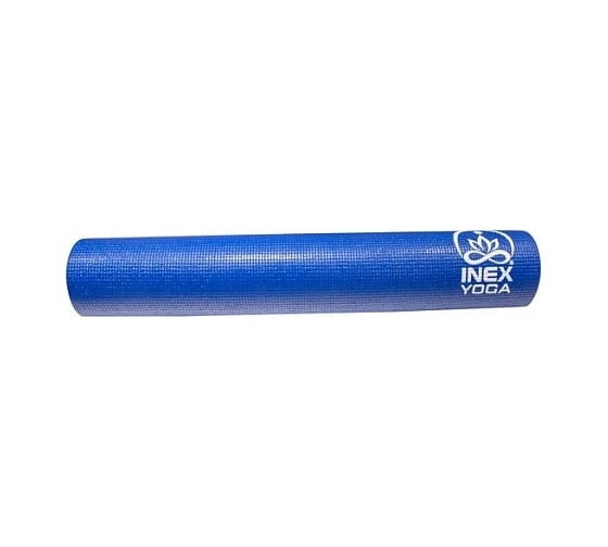Изображение товара Коврик для йоги Yoga Mat 170x60x0.35 см, синий IN RP-YM35 BL-35-RP
