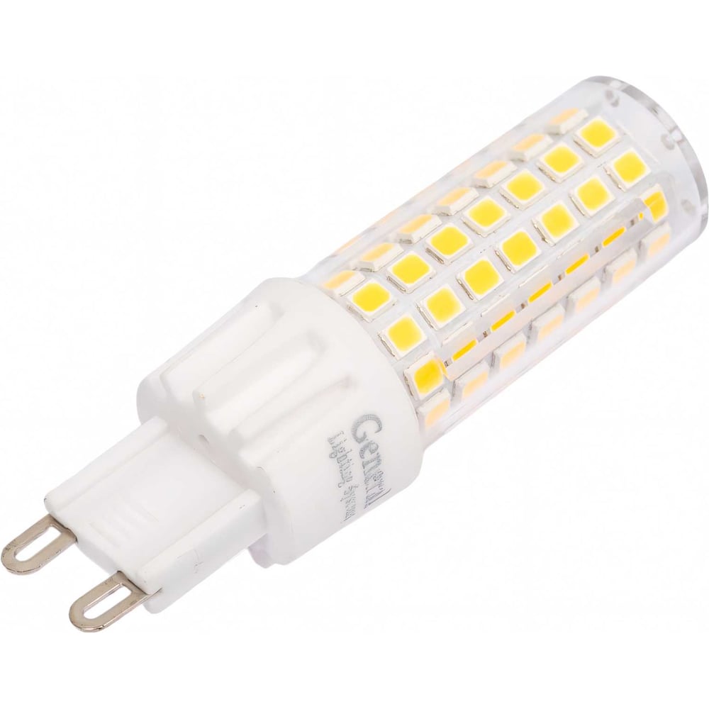 Изображение товара Диммируемая светодиодная лампа General Lighting Systems GLDEN-G9-10-P-220-dim-4500 1/10/500 661450