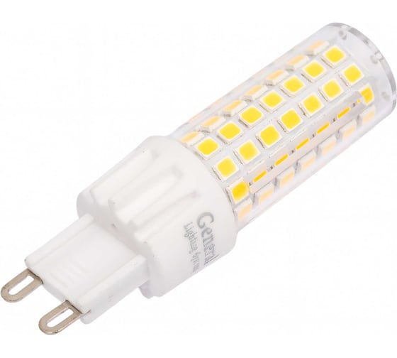 Изображение товара Диммируемая светодиодная лампа General Lighting Systems GLDEN-G9-10-P-220-dim-4500 1/10/500 661450