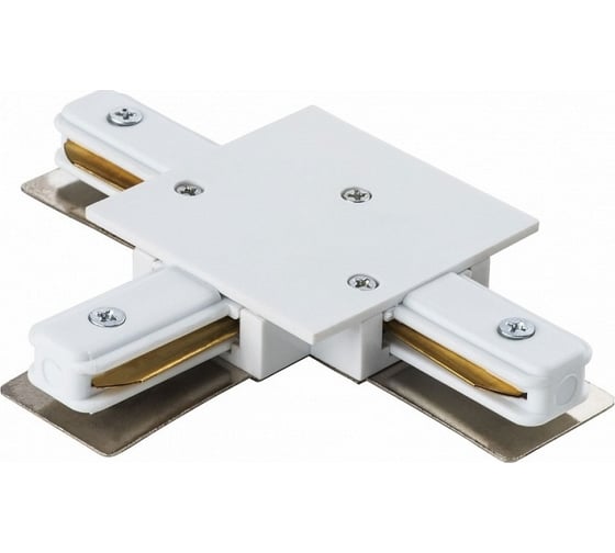 Изображение товара Т- образный коннектор для встраиваемого шинопровода General Lighting Systems G-1-TTT-I-IP20-W 1-фазный, белый 580924