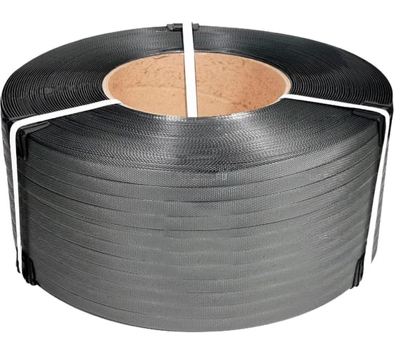 Изображение товара Стреппинг лента ПП Gigant 15x1х1,2 км, 300 кгс, черная GSTB-15-10-12