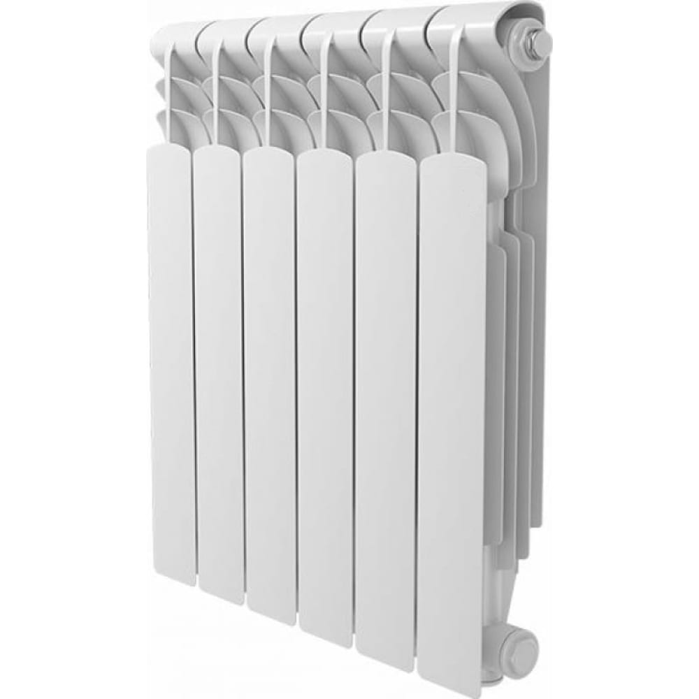 Биметаллический радиатор Gigant, цвет белый