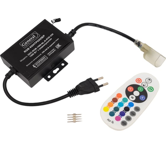 Изображение товара Контроллер General Lighting Systems RGB GDC-RGB-1500-NL-R-IP20-220 512118
