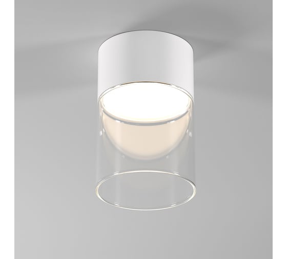 Изображение товара Потолочный светодиодный светильник Elektrostandard 10w 4000к 25047/led белый/прозрачный a064710