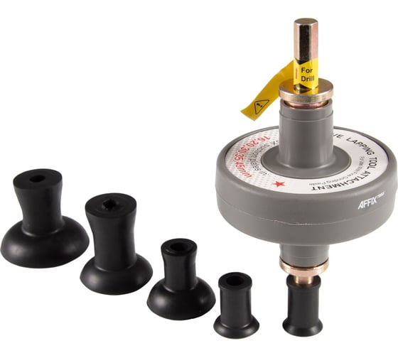 Изображение товара Приспособление для притирки клапанов на дрель AFFIX 6 предметов AF10313006