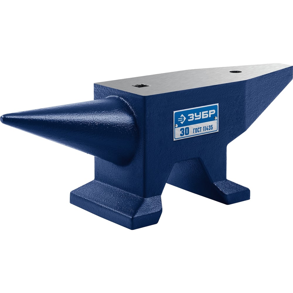 Изображение товара Стальная наковальня 30 кг ЗУБР 32620-30 для кузнечных работ