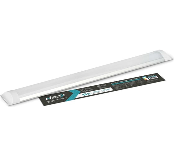 Изображение товара Светодиодный светильник Neox ДПО-108 18Вт 230В 6500К 1710Лм 600мм IP40 4690612039176