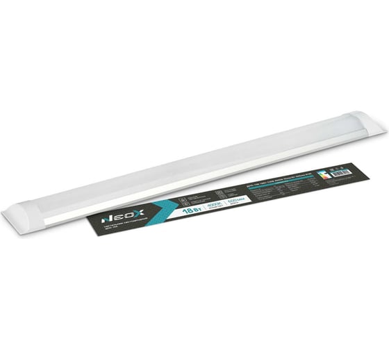 Изображение товара Светодиодный светильник Neox ДПО-108 18Вт 230В 4000К 1710Лм 600мм IP40 4690612039169