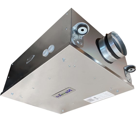 Изображение товара Круглый канальный вентилятор Naveka шумоизолированный vs(ac1)- 100(3d190) compact с 3-х скоростным переключателем УН-00009464