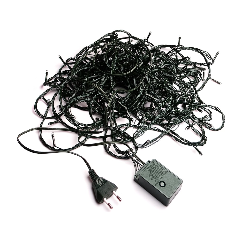 Изображение товара Гирлянда-нить SHLights с 100 LED, длина 5м, зеленая, для внутреннего использования