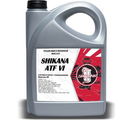 Изображение товара Трансмиссионное масло SHIKANA tn atf dexron-vi 5 л 78689