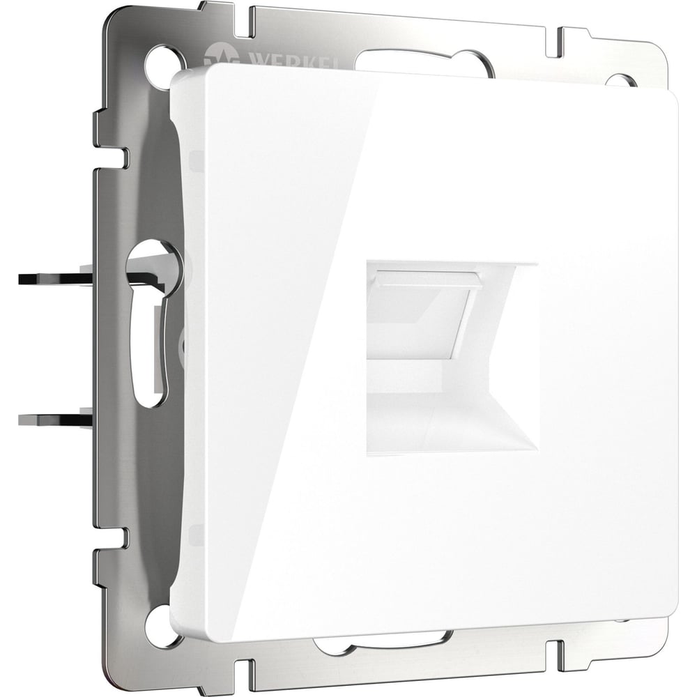 Телефонная розетка WERKEL WL01 RJ 11 белая a028832