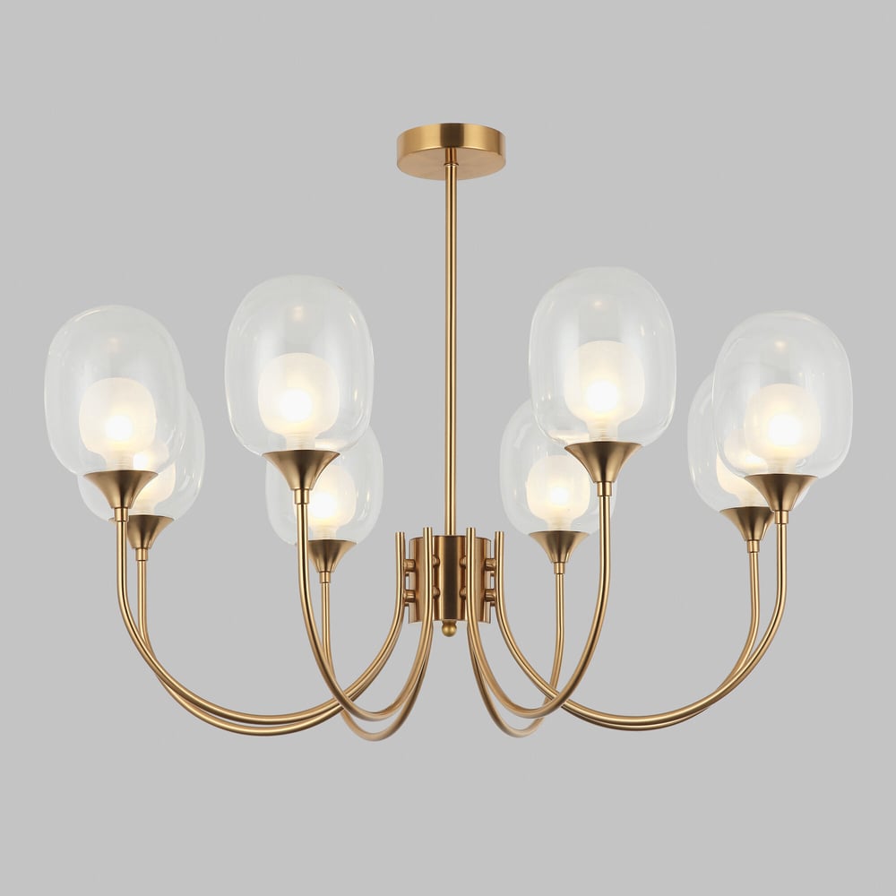 Изображение товара Подвесной светильник Eurosvet 70217/8 латунь современный дизайн