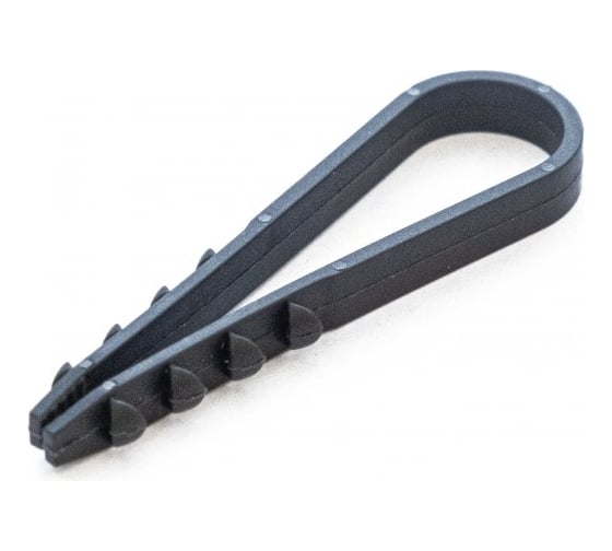 Изображение товара Дюбель-хомут для круглого кабеля Промрукав d5-10 мм, черный, 100 шт. PR08.6940