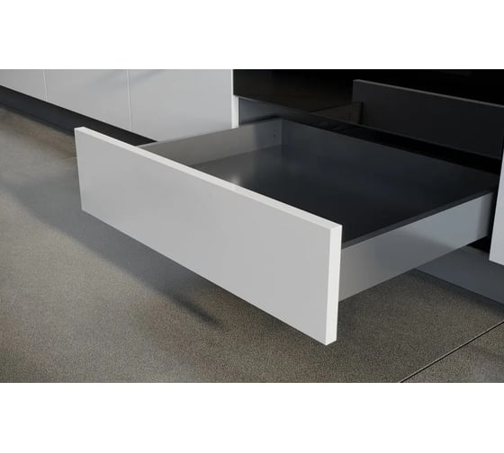 Изображение товара Выдвижной ящик GTV AXIS PRO push to open под духовку H-69, L-450, антрацит PB-AXISPRO-P2O-KPL69-450-60