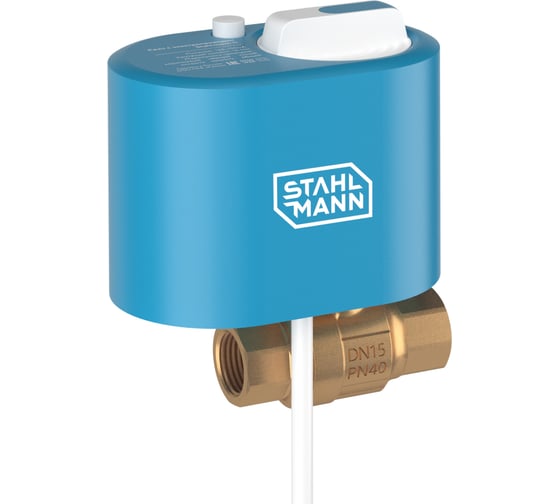 Изображение товара Кран шаровой с электроприводом 3/4F 12В Stahlmann 2282756