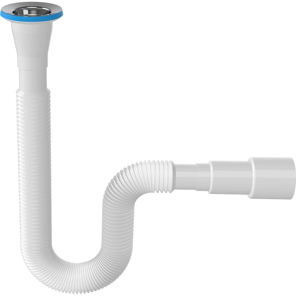 Изображение товара Сифон гофрированный Nova эконом не разборный 750 мм