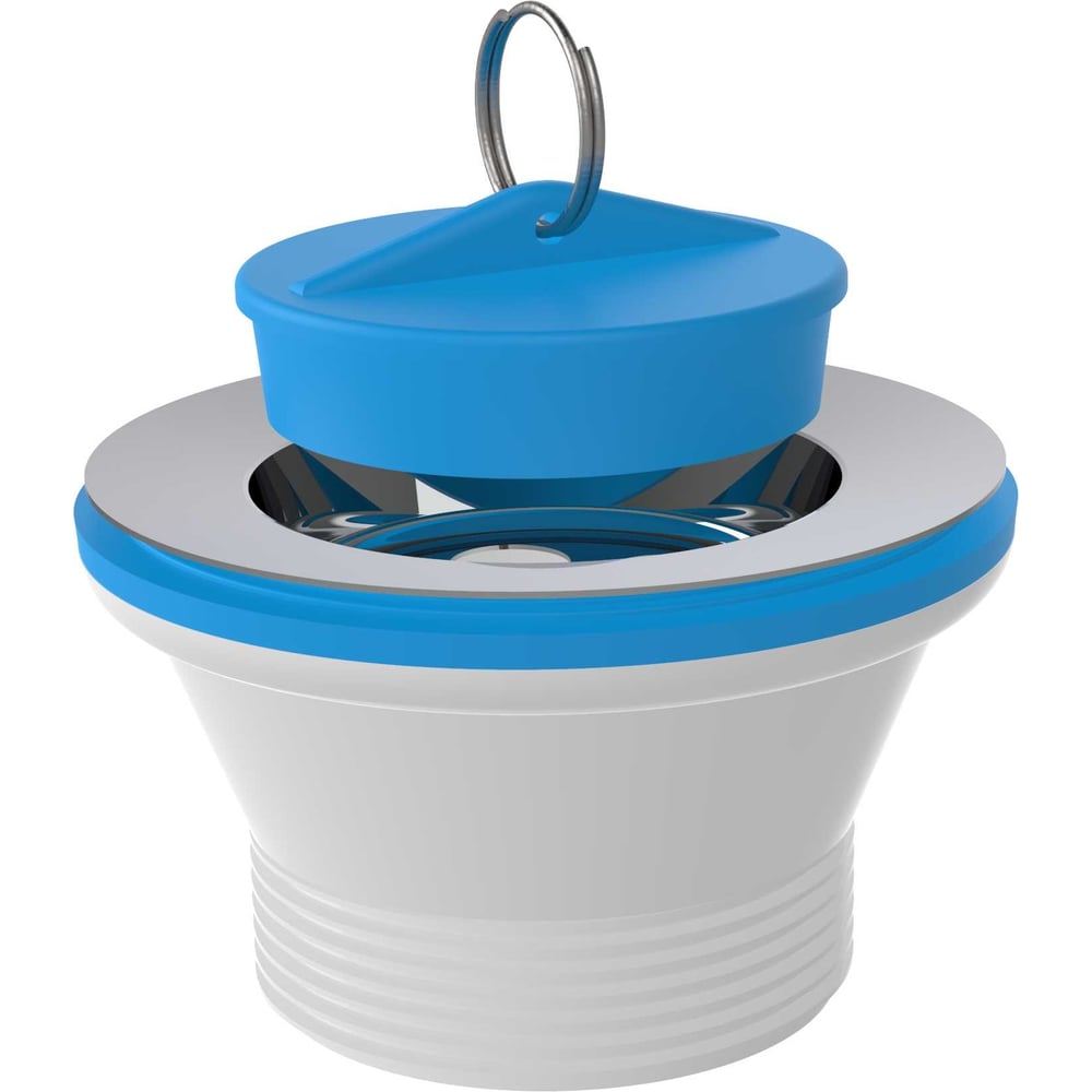 Изображение товара Выпуск для сифона Nova 70мм 1 1/2 винт 65мм хром для бытовых сантехнических систем