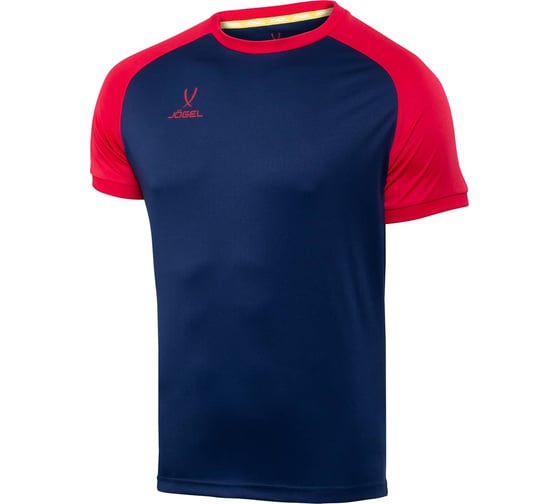 Изображение товара Игровая футболка Jogel CAMP Reglan Jersey JFT-1021, темно-синий/красный, размер L УТ-00016178
