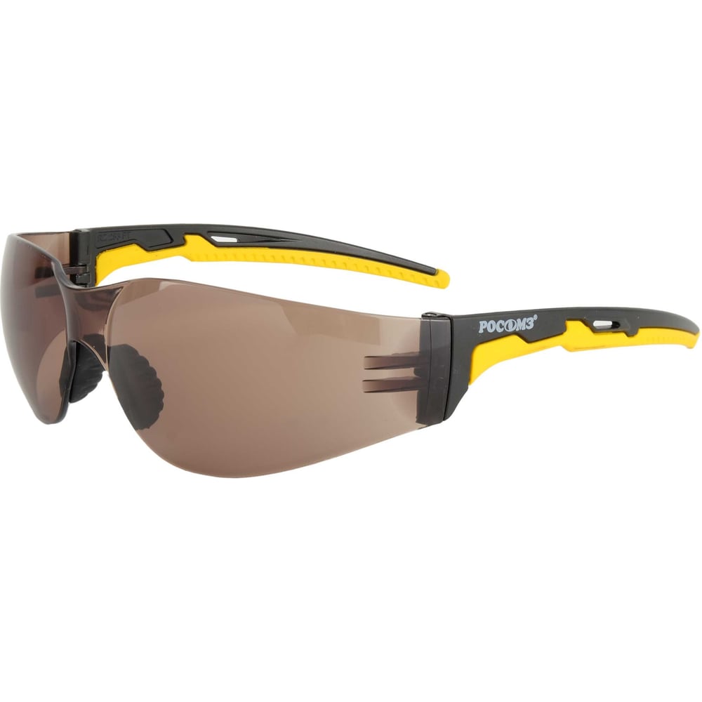 Защитные открытые очки РОСОМЗ, цвет коричневый 11501-5 о15 hammer active strong glass коричневые - фото 1