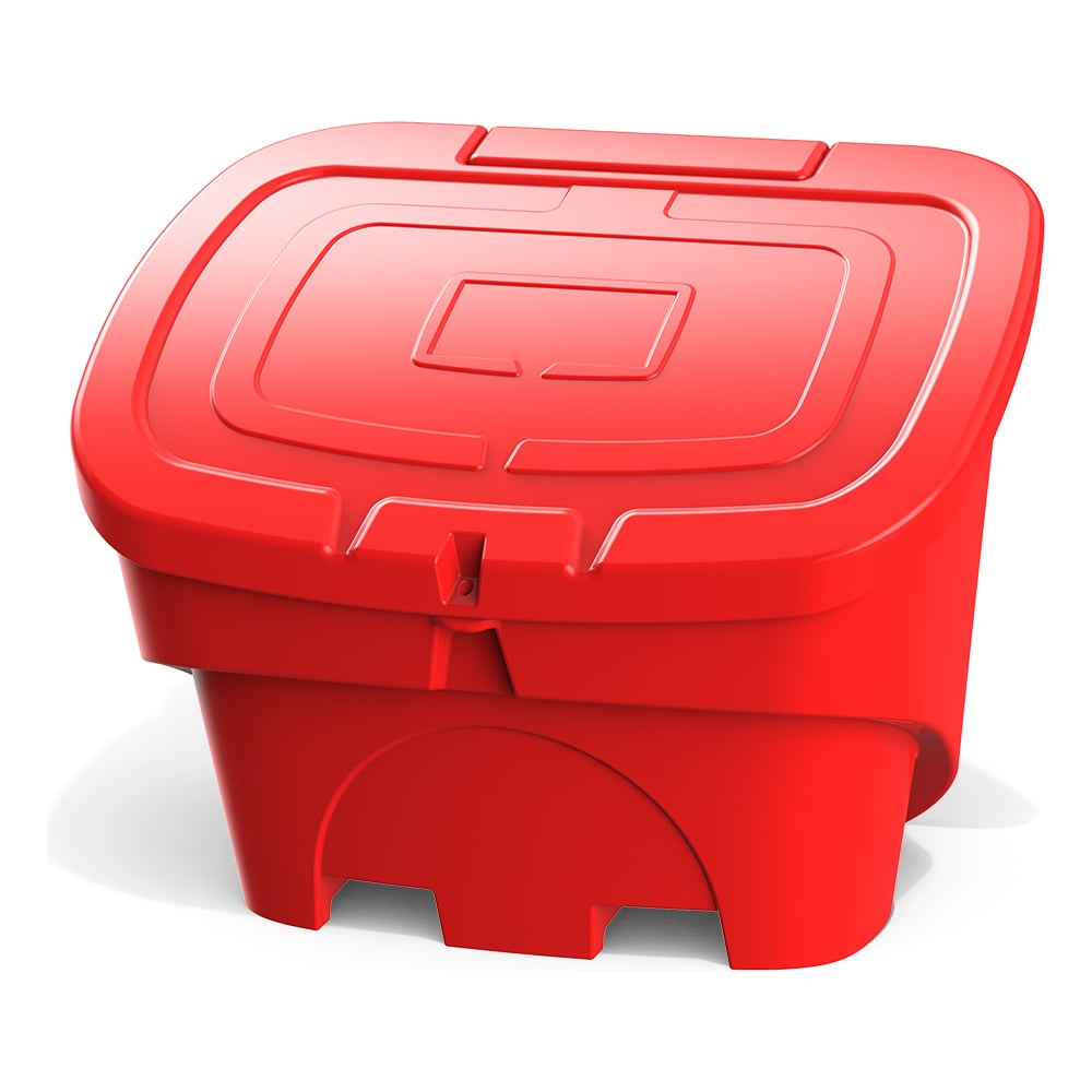 Изображение товара Премиум ящик для соли и реагентов POLIMER GROUP 400 литров красный