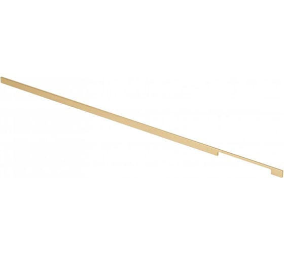 Изображение товара Мебельная ручка GTV алюминиевая, длина 1200 мм, светлое брашированное золото UA-EXTEND-1200-22