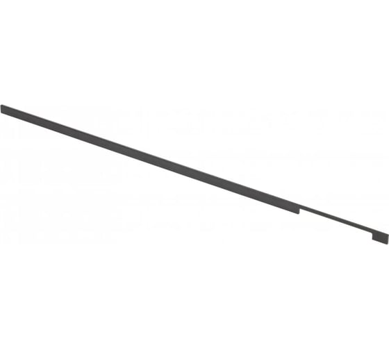 Изображение товара Мебельная ручка GTV алюминиевая, длина 1200 мм, черный матовый UA-EXTEND-1200-20M