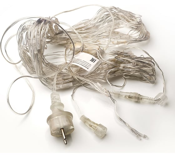 Изображение товара Уличная гирлянда SHLights Сетка, IP44, 144 LED белых, 1.5x1 м, до 10, NTLD144-W-E