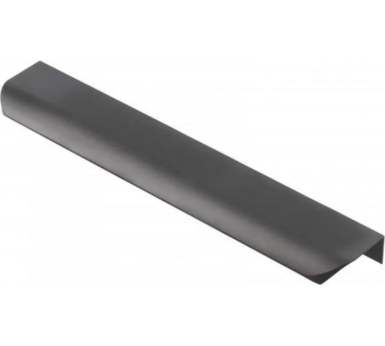 Изображение товара Мебельная ручка GTV алюминиевая, 160/190 мм, черный матовый UA-HEXA-160-20M