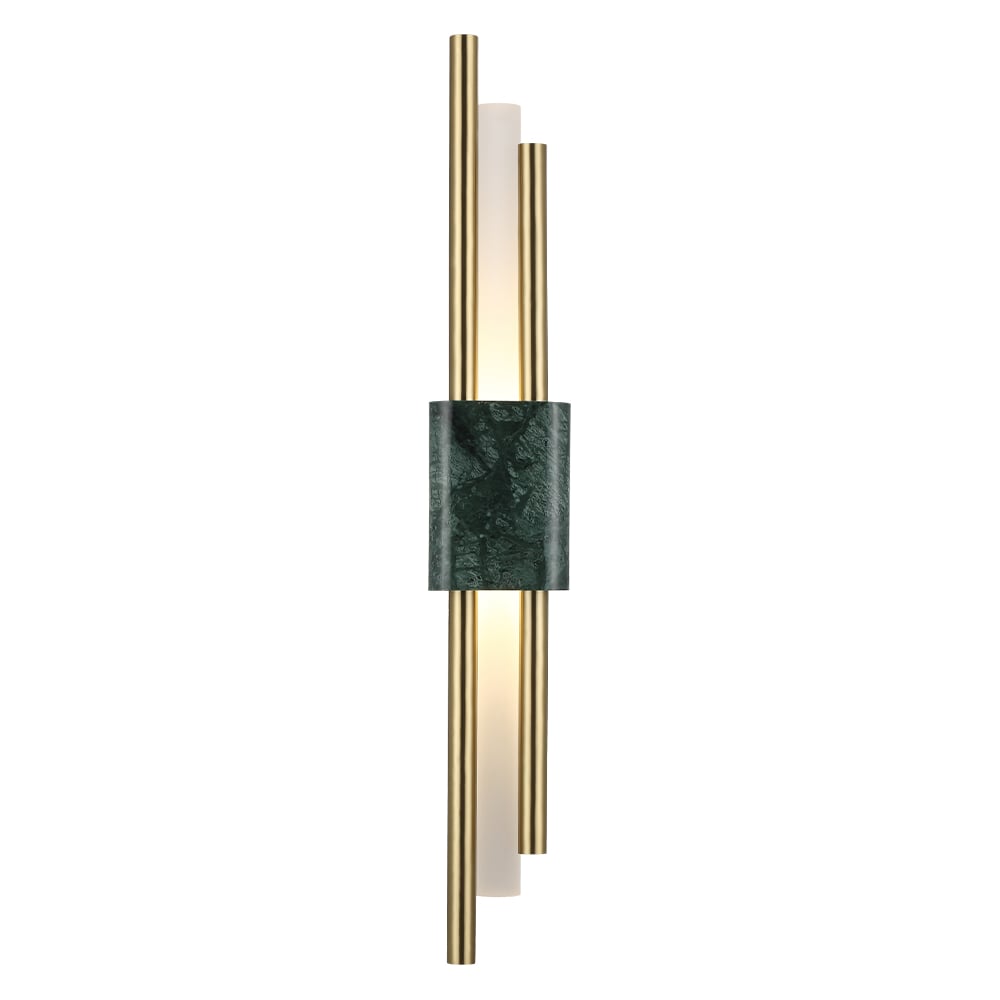 Изображение товара Настенный светильник Crystal lux CARTA AP6W LED Green/Brass 6Вт 480лм
