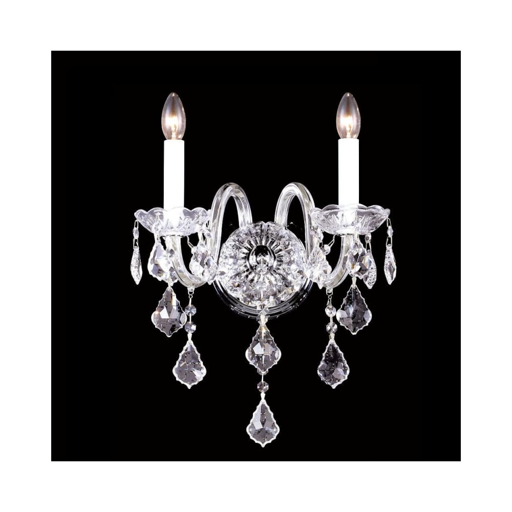 Изображение товара Бра Crystal lux Queen AP2 Классика с двумя лампами Изображение товара Бра Crystal lux Queen AP2 Классика с двумя лампами