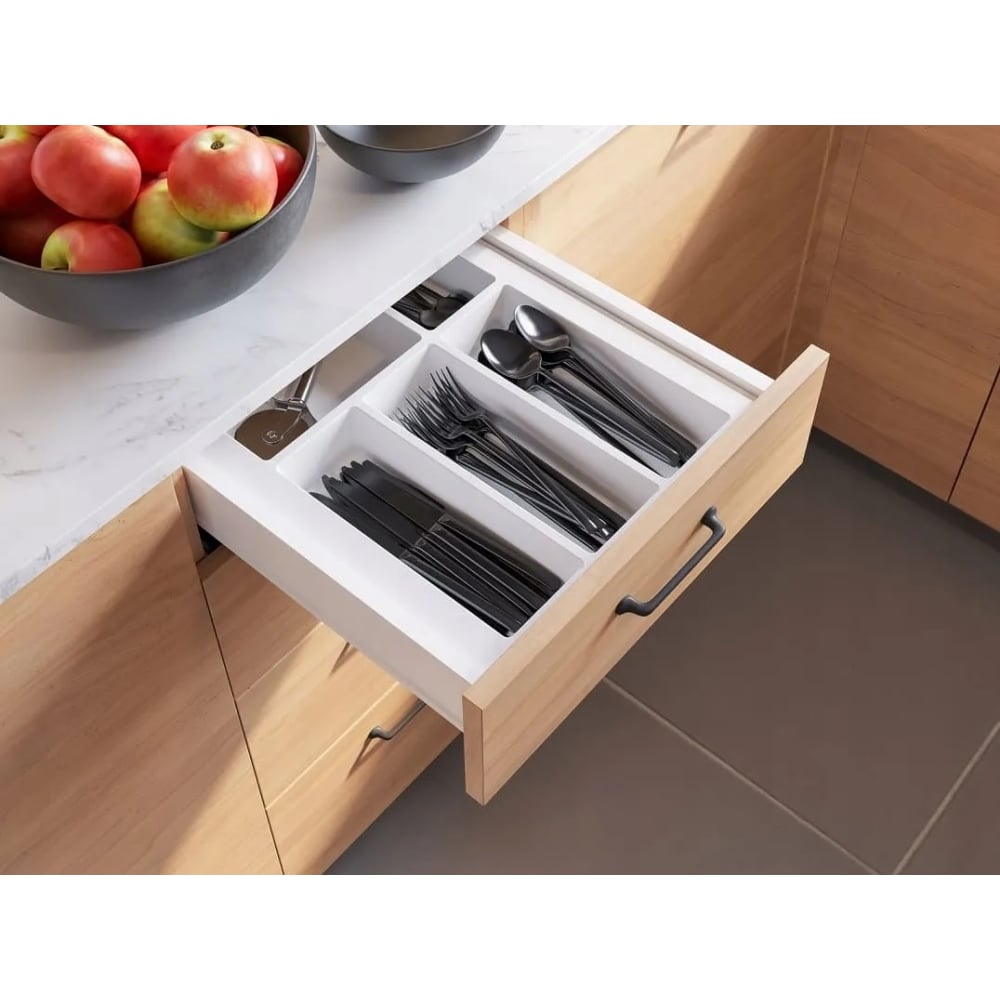 Изображение товара Выдвижной ящик GTV Модерн Бокс PRO L-500, низкий H-84 мм, белый PB-MBPRO-KPL500A1