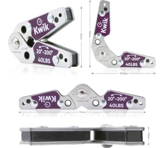 Изображение товара Магнитный фиксатор Kwik gradus 40 Start SM1640