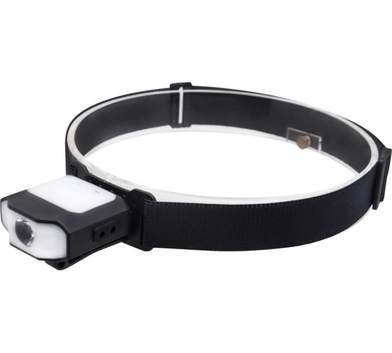 Изображение товара Налобный фонарь RITTER LED регулируемый ремень подвес датчик дв 3 режима 5Вт 1200 мАч 180Лм IP44 56211 9